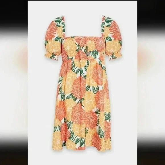 Faithful The Brand Miguelina Mini Dress in Mariposa Floral Print - Picture 2 of 5